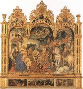 Sandro Botticelli Gentile da Fabriano,Adoration of the Magi (mk36) Germany oil painting artist